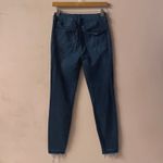 Charlotte Russe  Dark Wash High Waisted Raw Hem Skinny Jeans Size 4 GUC Photo 9