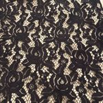 Diane Von Furstenberg  Elegant Black Lace Skirt Photo 1