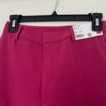 Uniqlo Fuchsia Pink Cropped Straight Leg Dress Pants Slacks Trousers NWT Photo 2