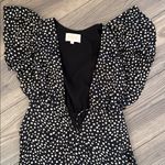 Stone Cold Fox  Monochrome polka dot  Speckled Jumpsuit size small Photo 4