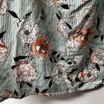 No Comment  Plus Cold Shoulder Floral and Stripes 100% Cotton Size 2X Photo 5