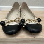 Kate Spade RARE Bauble Black Cap Toe Ballet Flats 6.5 Photo 2