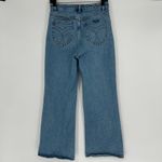 ROLLAS High Rise Crop Flare Jeans Womens 28 Ankle Length Slim Cropped High Waist Blue Photo 4