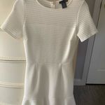 AQUA  white short sleeve dress Photo 5
