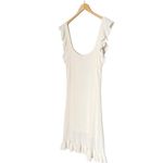 NWT House of Harlow 1960 Sweater Dress Women's Size Large Cream Pointelle Knit White Photo 5