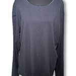 J. Jill Blue Long Sleeve Relaxed Blouse Size XL Photo 0