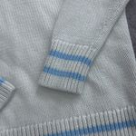 Madhappy  Alumni Knit Collared Preppy Cream Rugby Sweater New XS Photo 5