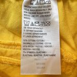 Isaac Mizrahi  Capri‎ 19' Pants Elastic Waist Pull On Yellow Size 14T Summer Chic Photo 5