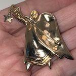 Liz Claiborne  Pearl Guardian Angel w Star Pin Brooch in Gift Box Photo 2