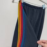Aviator Nation  5 Stripe Jogger Size Small Gray Women’s Sweatpant Photo 5