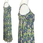 Natural Life  Bohemian Retro 70s Floral Child Elizabeth Maxi Dress Sundress Small Photo 5