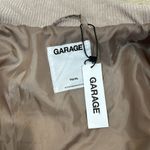 Garage NWT Tan Puffer Boxy Coat Jacket Women Size XL Photo 4