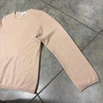 Charter Club 2-Ply Tan 100% Cashmere Sweater Pullover Womens Sz L Career Minimal Photo 3