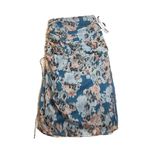 Amuse Society Cape Frio Floral Print Skirt w/ Ruched Side Slits Size Small NEW Photo 0