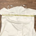 ABS Allen Schwartz NWT A.B.S. By Allen Schwartz Tank Blouse CrissCross Straps in Back White Size 1X Photo 5