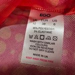 EGO LONG SLEEVE KNOTTED CUT OUT DETAIL MINI BODYCON DRESS IN PINK SPOTTY MESH Photo 9