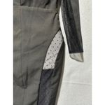 House Of CB  Black Nilda  Long Sleeve Sheer Panel Bodycon Midi Dress new size S Photo 9