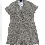 Lane Bryant Belted short sleeve collared safari romper Photo 2