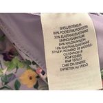 Alice + Olivia Penny Cropped Floral Print Stretch Tank Lavender Athleisure Yoga Photo 8