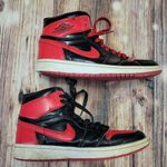Jordan Air 1 Retro OG ‘Patent Bred’ Preloved Condition Photo 10