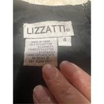 Lizzatti Tank Dress Black White Sz 4 NWT Photo 2
