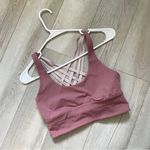 Lululemon  Free To Be Moved Bra Pink (size 6) workout athleisure strappy sporty Photo 2