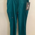 Grey's Anatomy NWT Grey’s Anatomy By Barco Tie Front Cargo Pants Hunter Green Small Photo 1