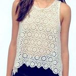 Urban Outfitters  Pins & Needles Daisy Crochet Tank large Photo 0