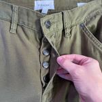 frame denim Frame Le Slouch Utility Carpenter Patch Army Green Straight Leg Pants- Sz 27 🧡🎀 Photo 12