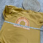 alpenglow Women’s Happiest Outside Crewneck Sweatshirt Longsleeve in Mustard XL Yellow Photo 11