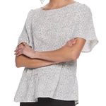 Apt. 9 Adorable Women's ® Ruffle Peplum Top - Brand new, never worn! 🤍🖤✨ Photo 1