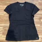 Grey's Anatomy Grey’s Anatomy Scrub Top Black Size Small Photo 0