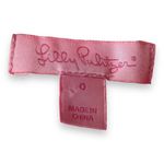 Lilly Pulitzer  Junie Shift Dress‎ Coral Reef Hot Pink Gold Mini Size 0 Photo 3