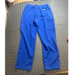 FIGS  High Waisted Yola Scrub Pants Blue Medical Healthcare Womens size XL Photo 3