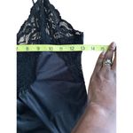 Vintage VAL MODE Lingerie Set Peignoir Nightgown Slip Dress With Robe 60s 70s S Black Photo 10