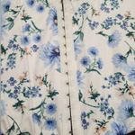 Altar'd State NWT  Alex Floral Corset In blue Size L Photo 3