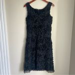 Cartise Black Floral Apllique V Photo 6