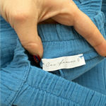 Pinkblush  Ces Femme Blue Square Neck Elastic Strap Romper S Photo 8