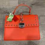 Badgley Mischka NWT  Coral Crossbody Tote With Big Chain Purse Photo 0
