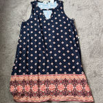 Nine Britton  Navy Renata Brush Knit Dress SIZE S Photo 0