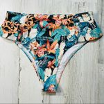 None Floral Ruffled Bikini Tie-Back High-Waisted Photo 6