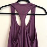 Lululemon  Yogi Everyday Tank Top Sz 6 Purple Heathered Racerback Front Pocket Photo 7