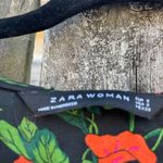 ZARA  Woman Floral Satin Mini Dress Small Photo 3