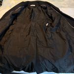 Calvin Klein Long Wool Blend Coat NO SIZE charcoal gray/black Lined Classic Photo 14