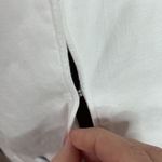 L'Agence L’Agence Dolly Cropped shoulder pad double breasted blazer in white size S Photo 10