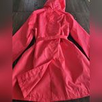 CAPELLI Trench Rain Coat Women's Size Large Pink Photo 2