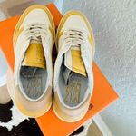 Miz Mooz Veronica Leather Sneaker Lightweight Yellow/White Size 10 Euro 41, NWT Photo 9