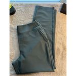 Athleta  Women's Tall Plus Size 14 Green High Rise Dress Pants Photo 9