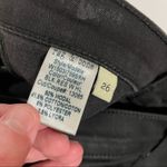 Rag and Bone  Distressed Black / Dark‎ Gray Mid Rise Legging Skinny Jeans Size 26 Photo 7