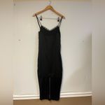 ZARA Trafaluc Lace Trim Spaghetti Strap Little Black Dress – Size M Photo 1